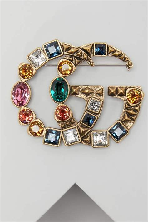 gucci with crystals|gucci crystal brooch.